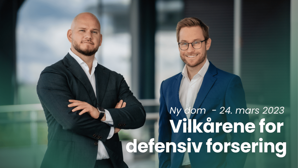 Defensiv forsering